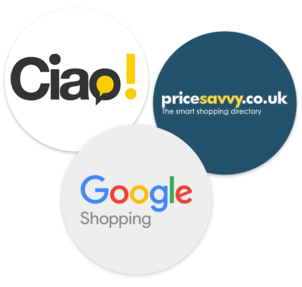 more than 50 price comparison websites